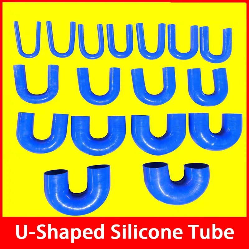 180°Modification Of Automotive Silicone Hose With High Temperature High Pressure Resistance UshapedTurbine Inlet Silicone Joint