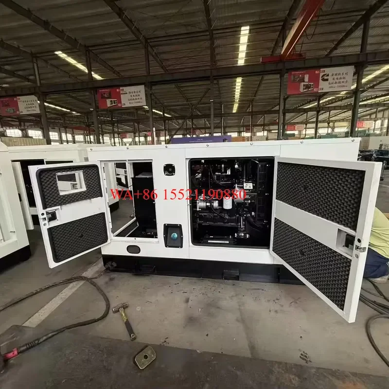 WMWMNU 500kW 625kVA Open Frame Diesel Generator with Auto Start ATS SmartGen Controller 50/60Hz 230V 240V 480V Electric Start