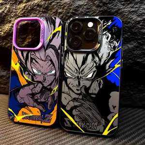 Casing Ponsel Bola D-Naga Anime untuk iPhone 16 15 14 13 12 11 Mini Pro Max XR XSMAX Plus Penutup Belakang Matte Anti Jatuh 8 penjualan terbaik fundas dragon ball - №