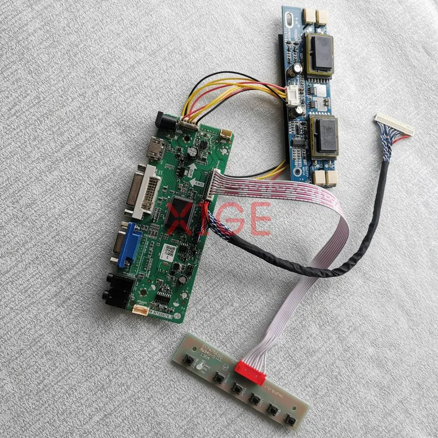 

For LM190E02 LM190E05 LM190E08 LM190E03 Matrix Controller Drive Board DIY Kit LVDS-30Pin 4-CCFL 1280*1024 1280x1024 HDMI+DVI+VGA