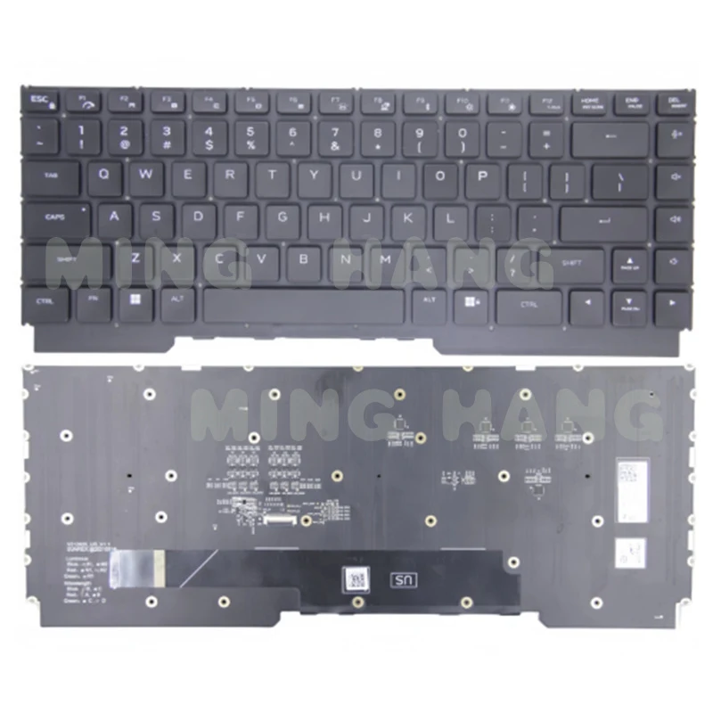 

l New for Dell Alienware M15 R7 M15 R6 M15 R5 US Mechanical Keyboard RGB Backlit