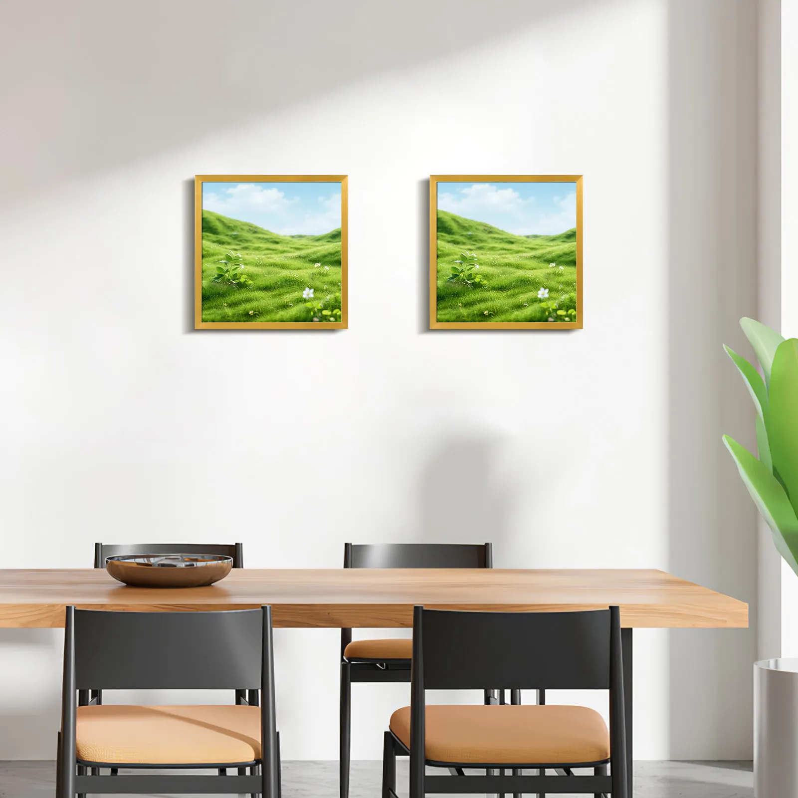 2Pcs Picture Frames Wall Hanging and Tabletop Display Frame for Photos Artwork Certificates Home Decor Living Room Bedroom Wall