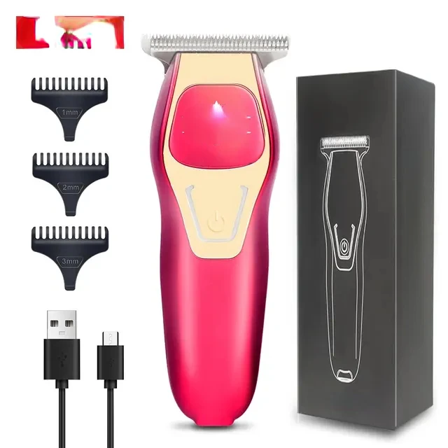 Mini Portable Hair Trimmer Small Clipper Bald Barber Shaver