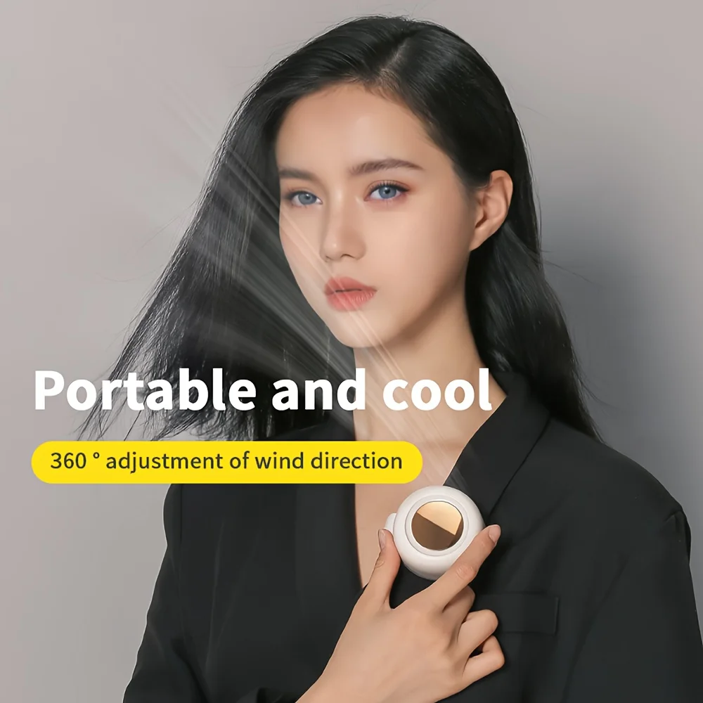 2026 Summer Clip-On Small Fan 360° Adjustable Lightweight And Portable Fan Suitable For Hands-Free Portable Fans When Going Out image 2