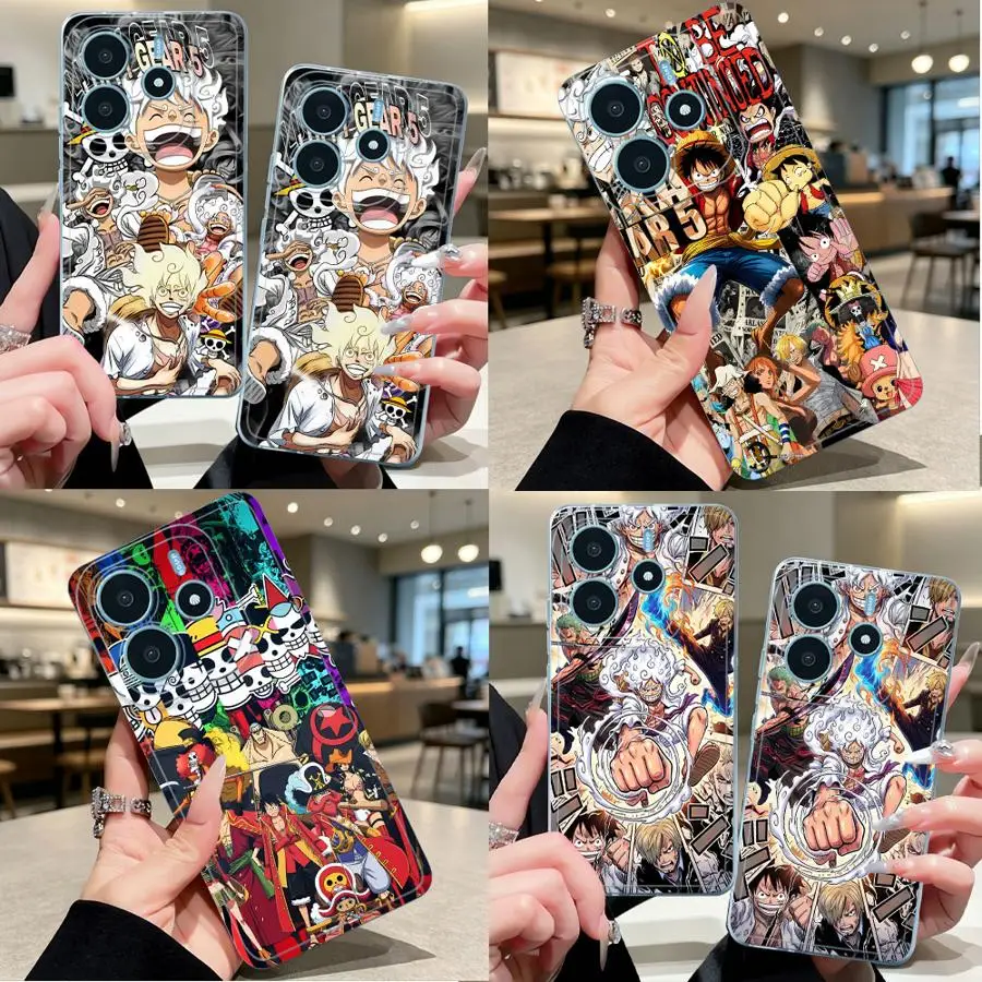 Case for Xiaomi Redmi Note 15 14 Pro Plus 12 11S 9 10 12S Note 13 13C 11 A4 14C 15Pro Soft Phone Cover Anime Ones Pieces Zoro 