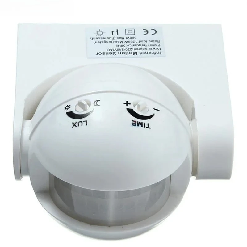 AC 220V - 240V 180 Degree Outdoor IP44 PIR Infrared Motion Sensor ...