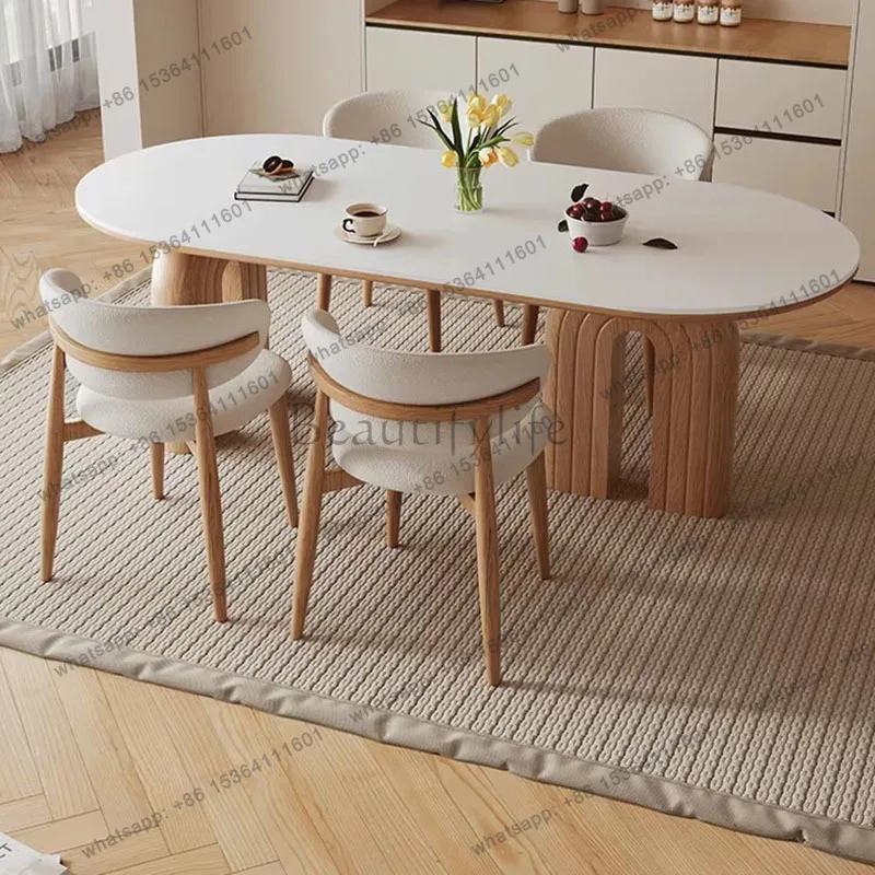 PG Kitchen Modern Dining Table Restaurant Chairs Nordic Study Writing Dining Table Designer Corner Mesas De Jantar Furniture