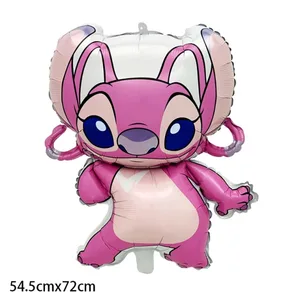 Disney Animation Stitch Intestellar Baby Stitch Angel Balloon, Aluminum Movie Balloon, Children's Birthday Decoration, 5 3 1PCs 8 Main Fairy Sales for Decoration - №8