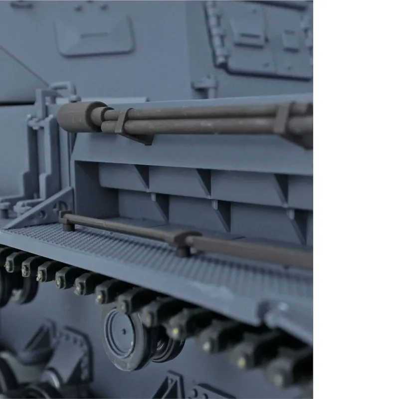 US Stock 1/16 Scale 2.4G HENG LONG 7.0 Plastic Panzer IV F2 RTR Radio Control Tank Model Toys 3859 TH17395-SMT5
