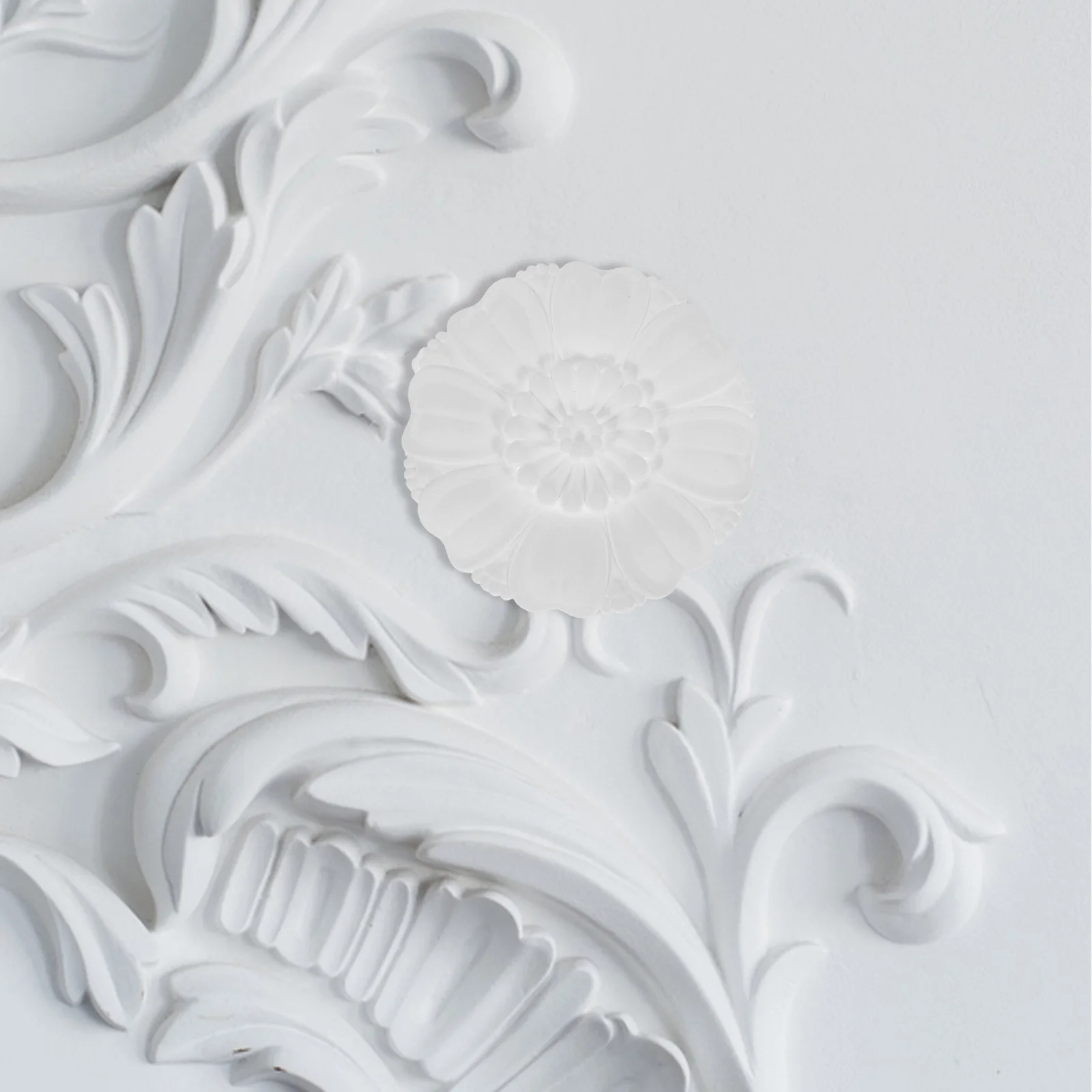 

Ceiling Medallion Light Fixture Decorative Ceiling Cover Embossed Replacement Round Medallion Ring Light Parts