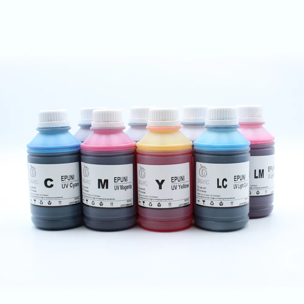 8x500ML Universal Pigment Ink For Epson 4000 4400 4450 7600 9600 7400 9400 7450 9450 4800 4880 7800 7880 9800 9880 printer