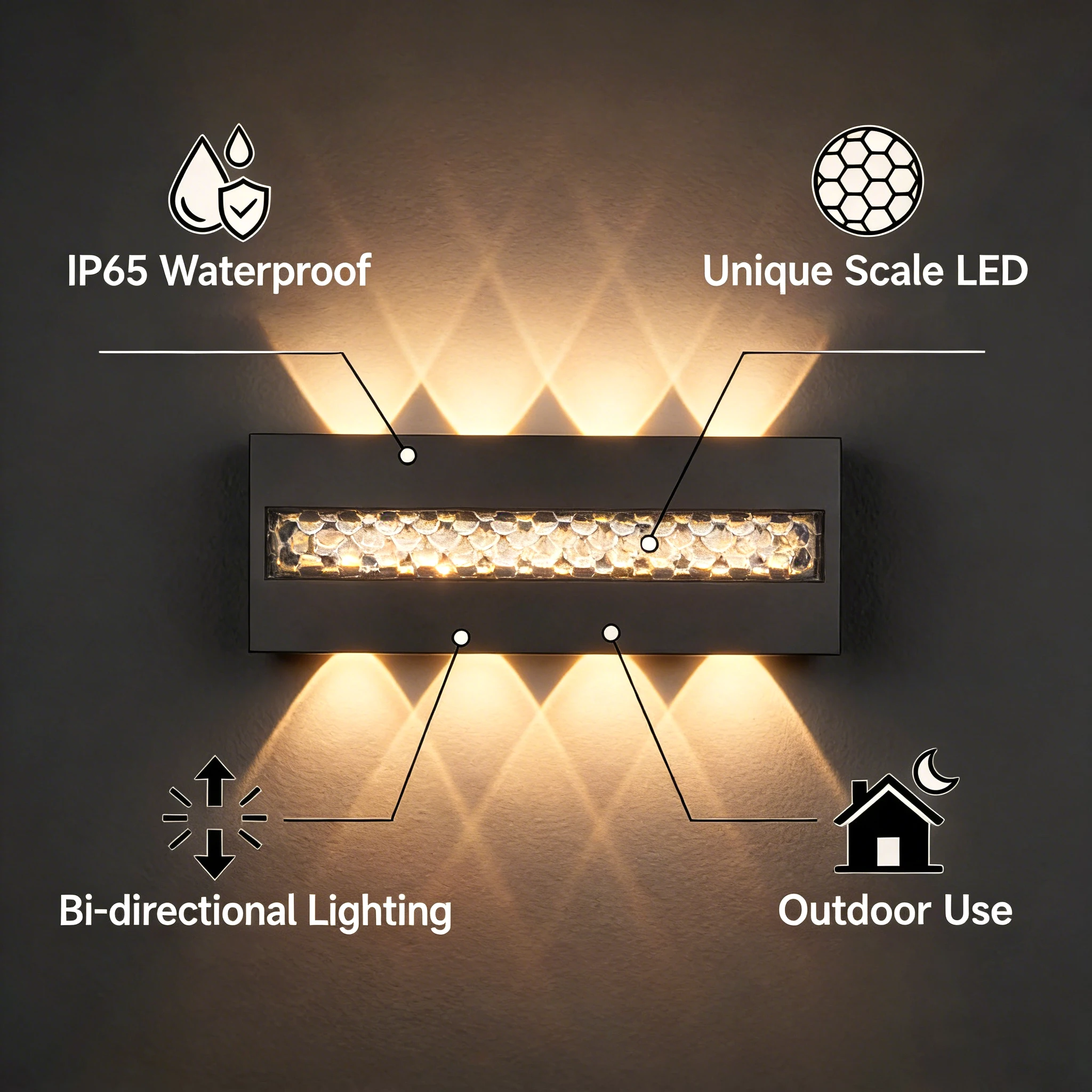 Nowoczesna minimalistyczna lam – Outdoor Lighting Hardwired recenzja i cena