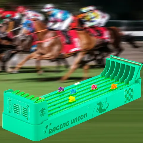 Classic Horse Racing Board Game EElectric Activities Sports Tabletop Table Football Interactive Party Funny Toy Kid Adult Gift