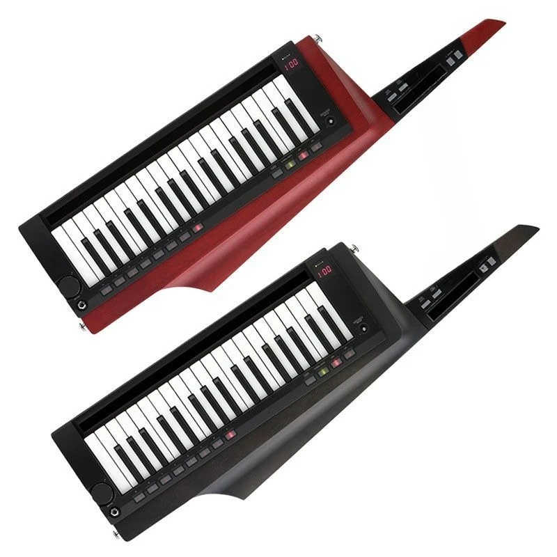 

Synthesizer -100S 2 Keyboard Tomahawk Shoulder Back Stage 37 Keys Portable Comes With Vocoder