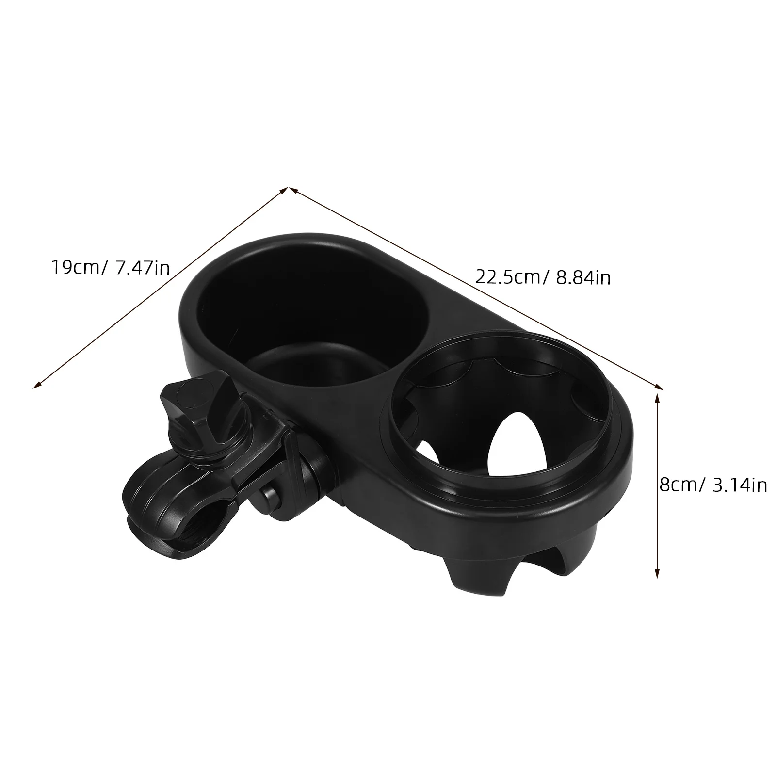 Universele Kinderwagen Bekerhouder Lade Dual Cup Snack Opbergrek Outdoor Kinderwagen Bevestiging Accessoires Waterfleshouder