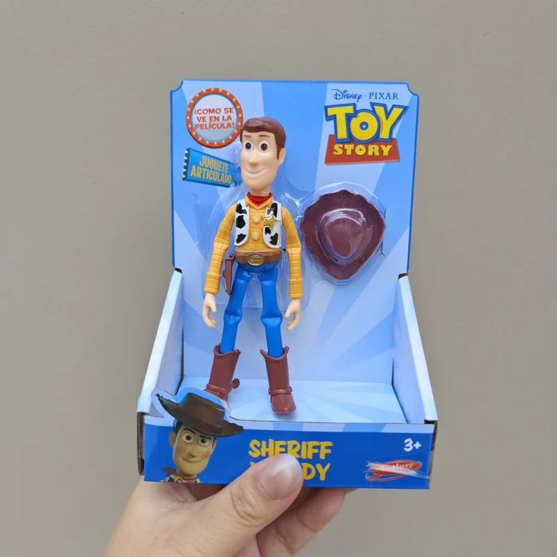 Toy Story 3 การ์ตูน Buzz Lightyear Woody อะนิเมะเดสก์ท็อปชุดเครื่องประดับเด็กสะสมตุ๊กตา Surprise วันหยุดของขวัญ
