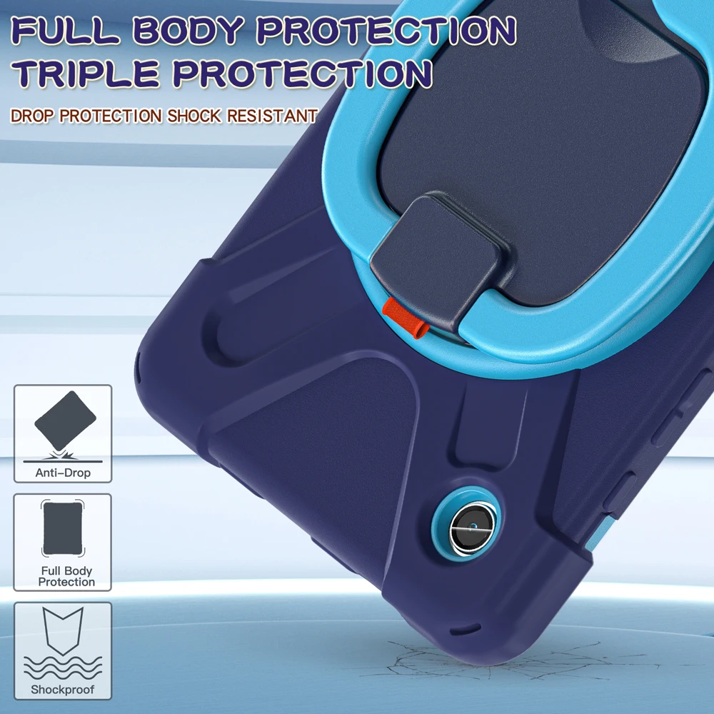 

Портативные вращающиеся чехлы для планшетов для Samsung Galaxy Tab A11 A9 A11 Plus A11+ A9+ Чехол X235 X135 X115 X215 Силиконовый чехол-подставка