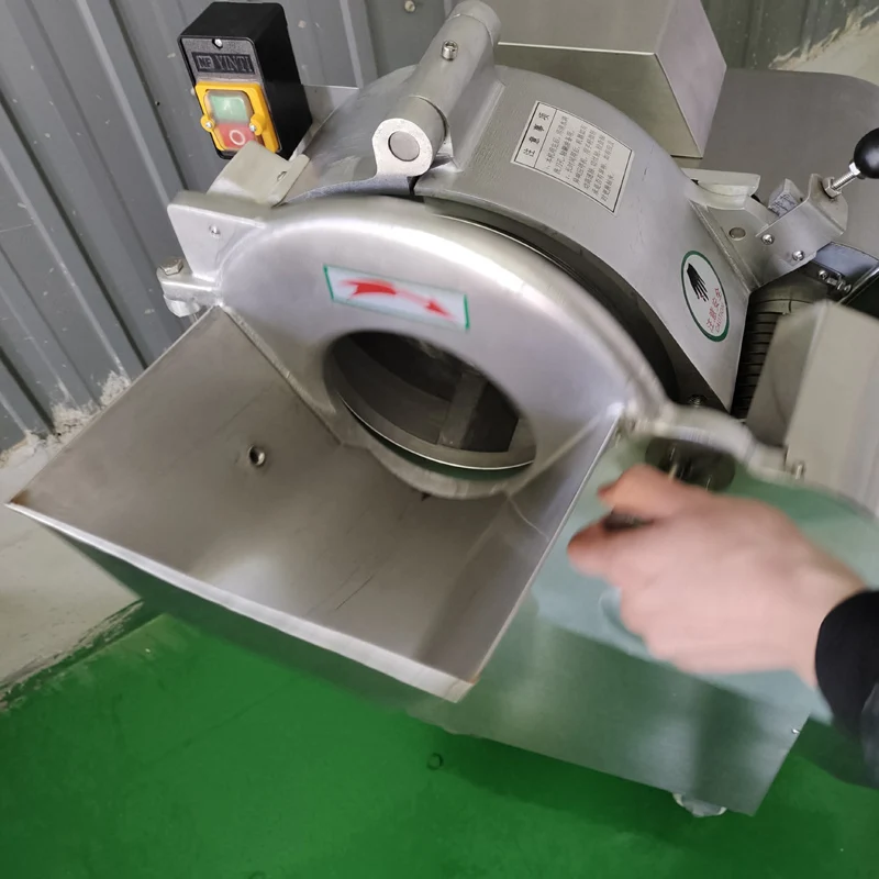 نوع جديد آلة تقطيع الخضراوات الكهربائية التجارية الخضار الفاكهة تقطيع التكعيب آلة الجبن المقامر