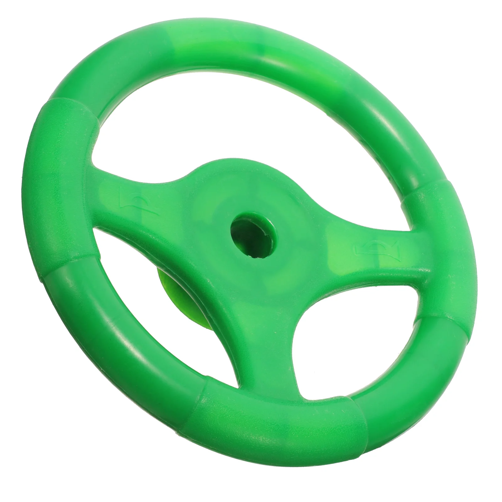 Steering Wheel Toy Green Metal Bumper Car Playground Swing Accessory Kids Vehicle Outdoor Game Round Disk Educational Traffic