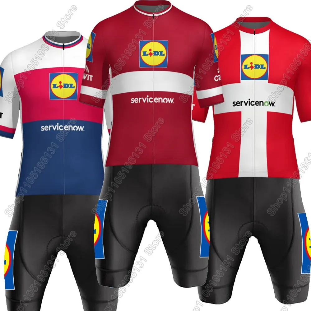 

Lidl Латвиан Датский Чешский Чемпион Велосипедный Джерси 2026 Комплект Одежды для велосипеда Рубашки для шоссейного велосипеда Костюм Велосипедные нагрудники Шорты MTB Ropa