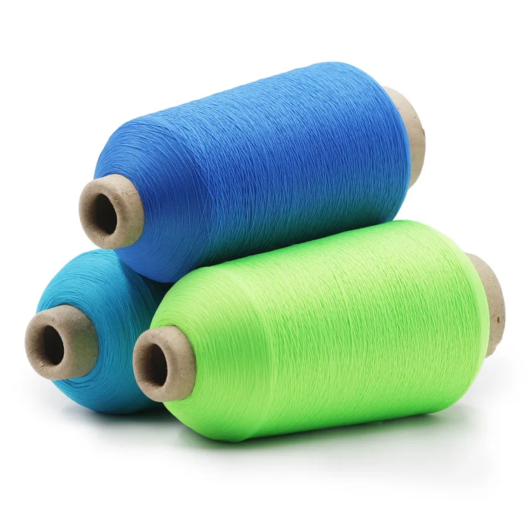 250g 100D Double-Stranded Nylon High Elastic Wire Nylon Stretch Yarn Overlock Piping Stretch Silk Ribbon