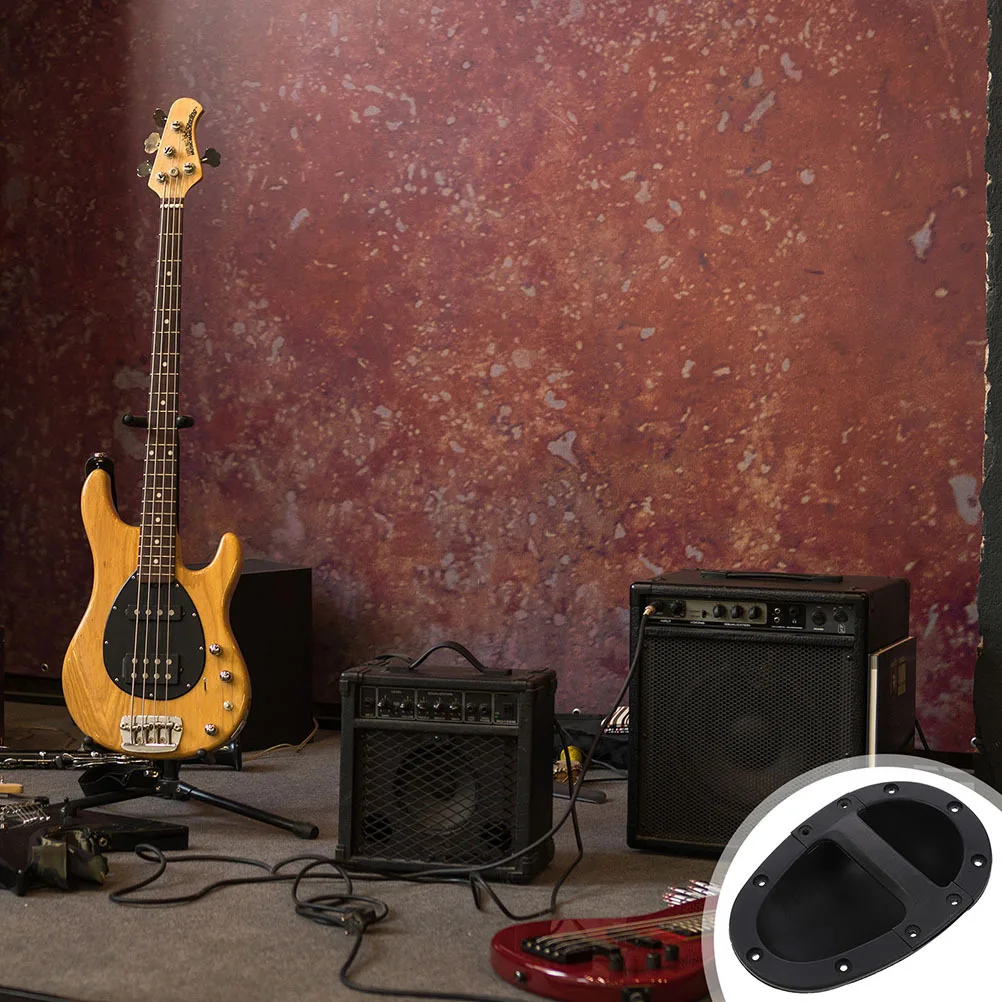 

4pcs Plastic Speaker Bucket Style Durable Amplifier Handle Replacement For Sound Box Outdoor Speaker Carry Case Handle Accessory