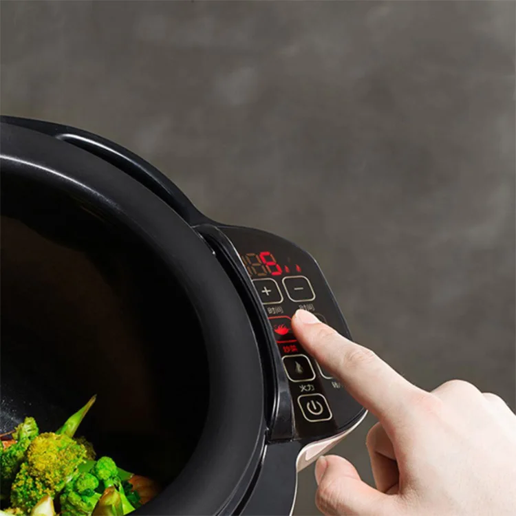 110V 220V commercial intelligent automatic fried rice robot cooking machine for restaurant home