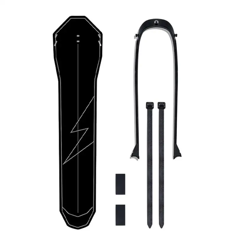Rear Mud Guards For Bikes E-bike Splashing Cover Adjustable Quick Release Rear Mud Guard Dirt Splashing For Gravel Road Bicycles