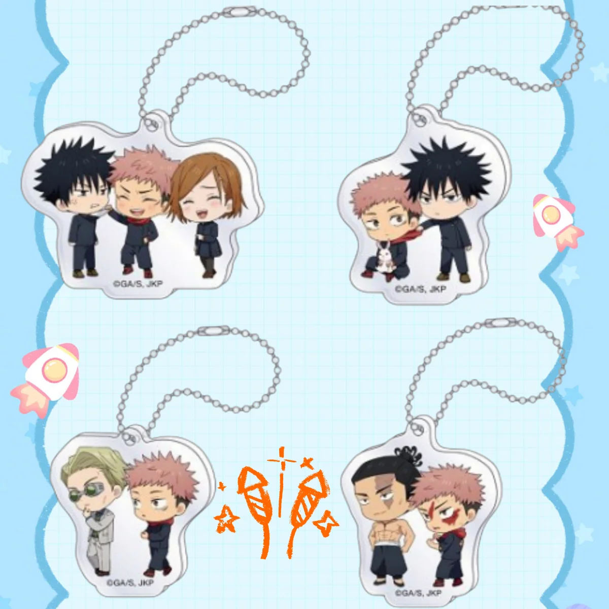 Anime Acrylic Keych…