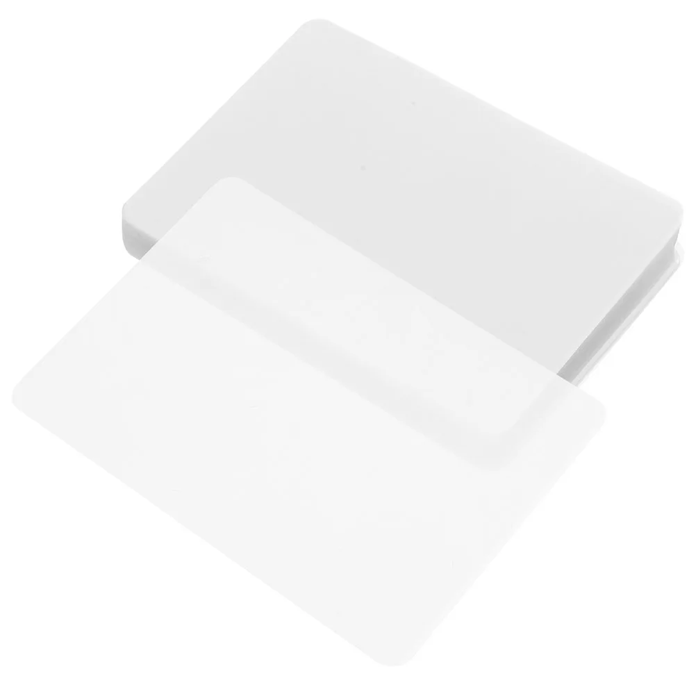 

100pcs 5 Inch Transparent Laminating Film Self Adhesive Sheets Photo Protection Clear Display Longlasting Laminating Supplies