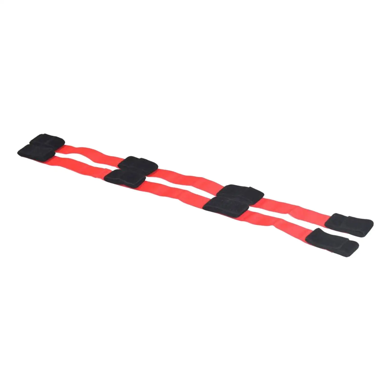 

Four Legged Race Band Adjustable Lycra Strap Outdoor Games Cooperative Relay Teamwork Training for Family Party