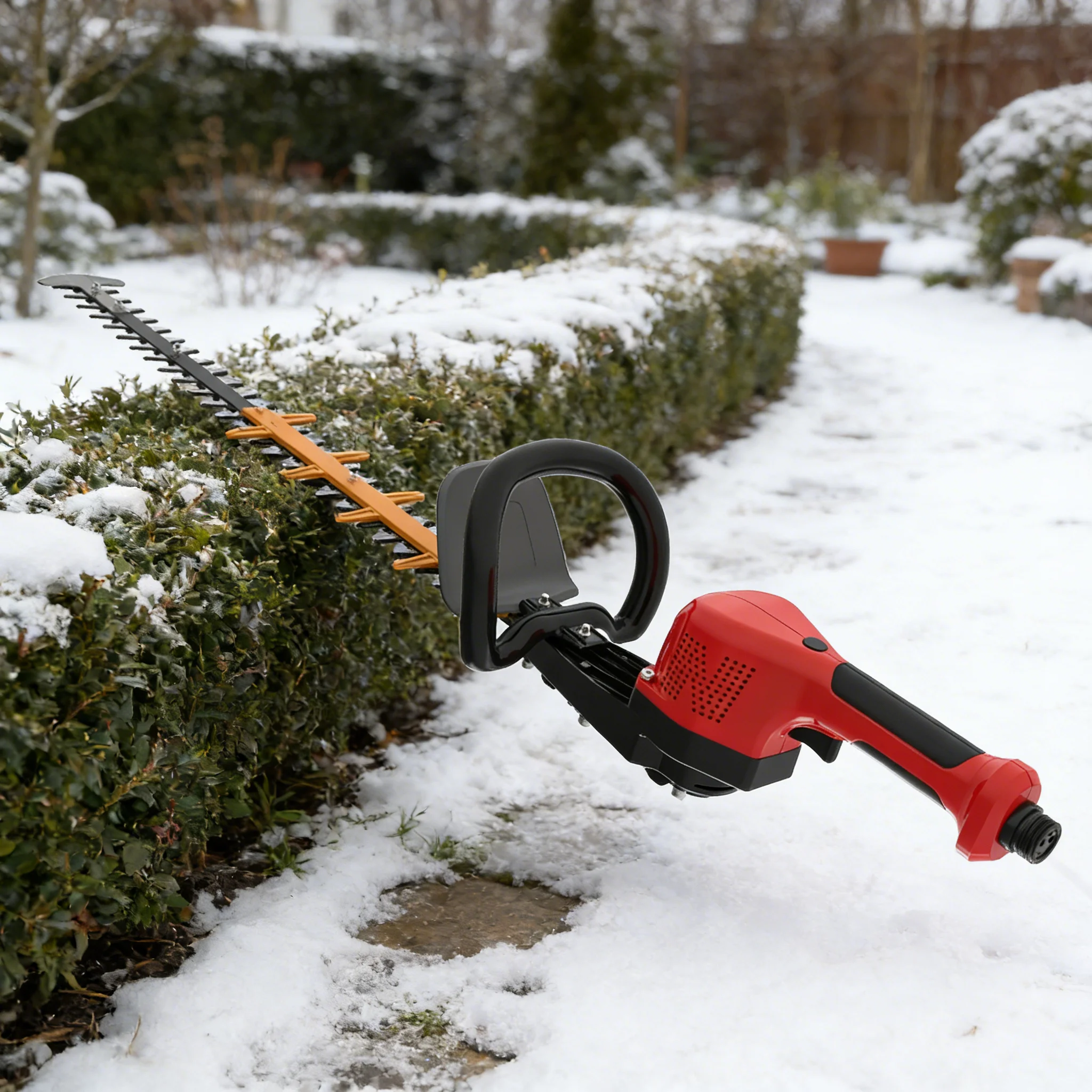 N+PLUS Lightweight Hedge Cutter Strong Cutting Power Stable Output Thick Bush Trimming Garden Equipment Electric Hedge Trimmer