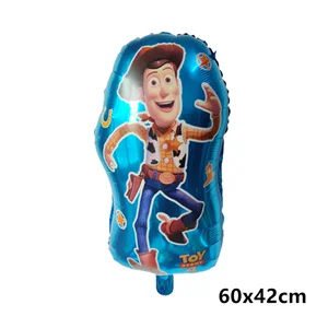 Disney-Buzz Lightyear Foil Balloon Set, Toy Story, Happy Birthday Party Supplies, Baby Shower, Kids Game, Decoração Globes 12 principais vendas esfera de disney - №6