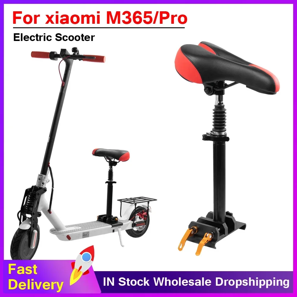 

Modifited Scooter Seat Adjustable High Shock Absorption Electric Scooter Cushion For Xiaomi M365 Pro 1S Folding Seat Chair