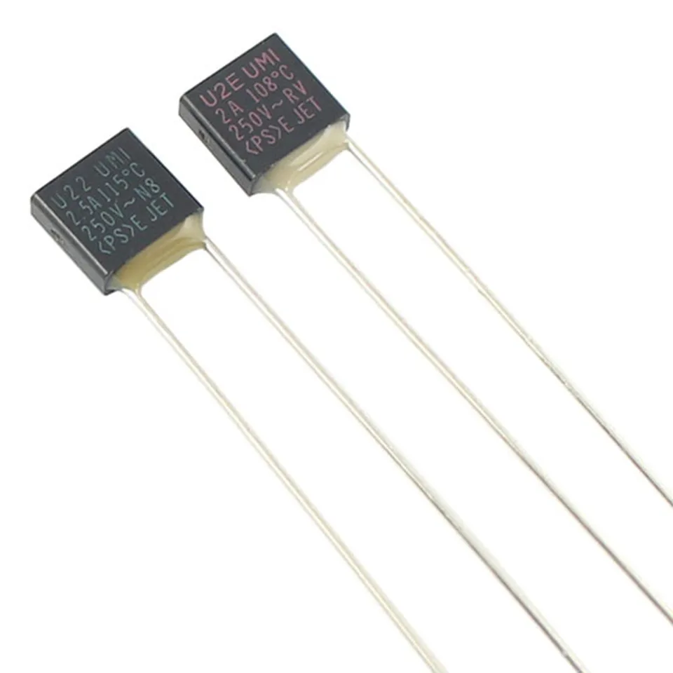 5PCS ELCUT UMI NC2 Microtemp Thermal Fuse TF Cutoff 115℃2A 250V EUR 2 5PCS ELCUT UMI NC2 Microtemp Thermal Fuse TF Cutoff 115℃2A 250V EUR 2
