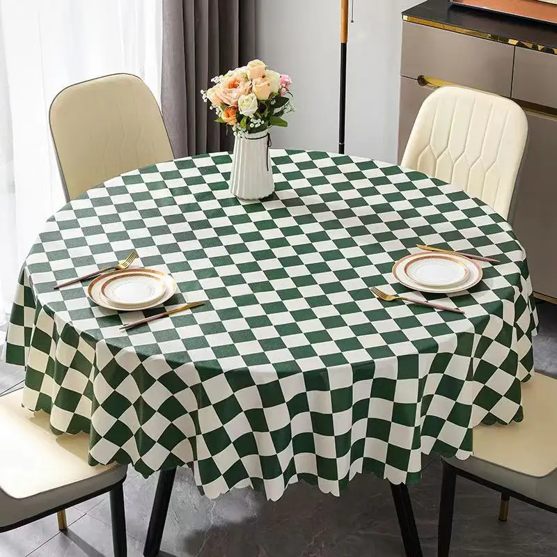 2025 New Non-Slip Disposable Round Table Mat, Large Daily family dining table