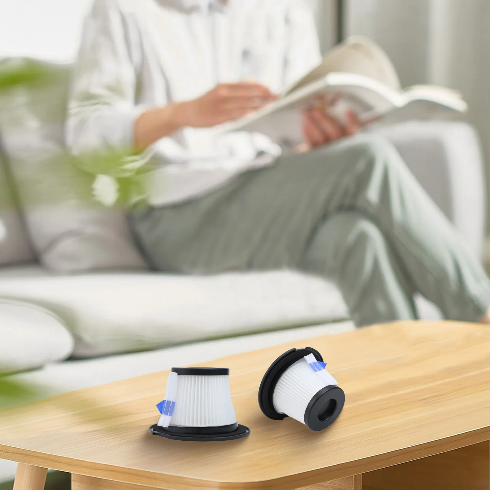 

Увеличьте срок службы своих беспроводных пылесосов MOOSOO K17 и NEQUARE A18 с помощью набора из 6 сменных фильтров.