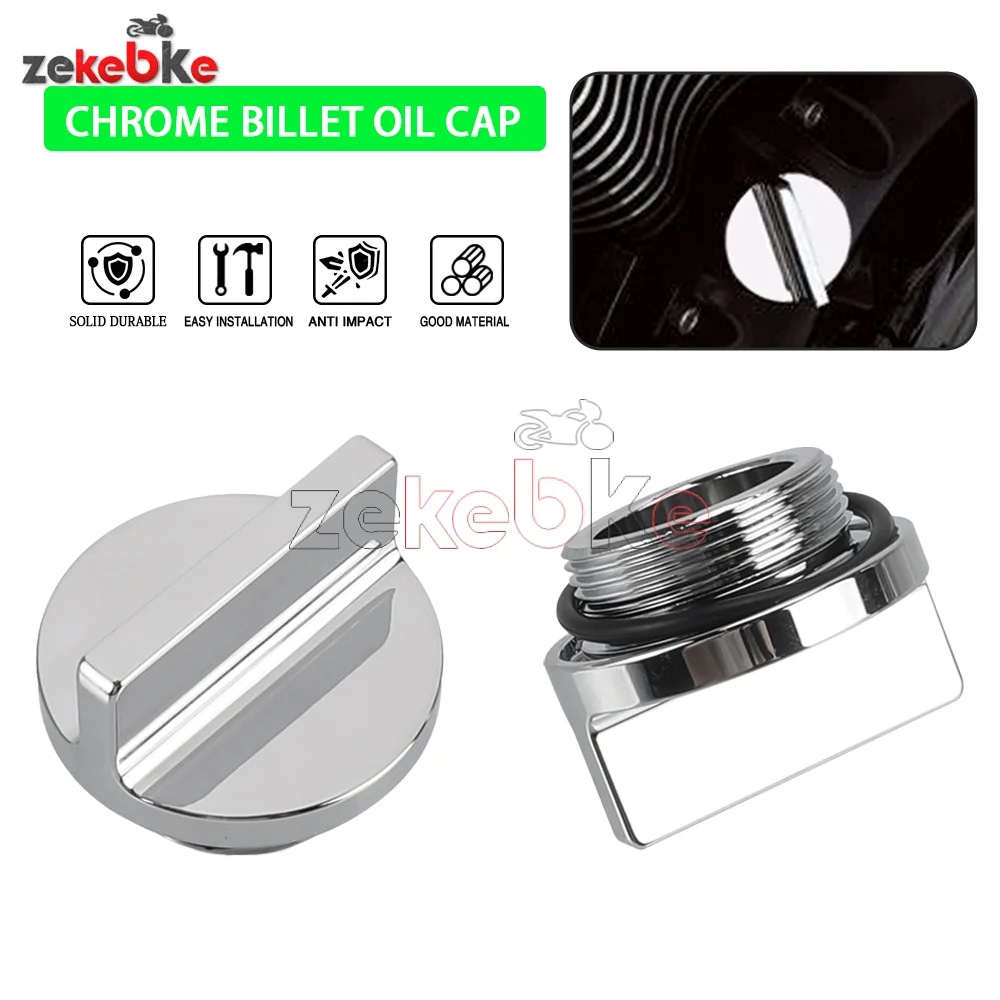 VN800 Motorcycle CNC Chrome Billet Oil Filler Cap For Kawasaki Vulcan 800 Drifter VN800 Vulcan800 1995-2005 2004 2003 2002 2001