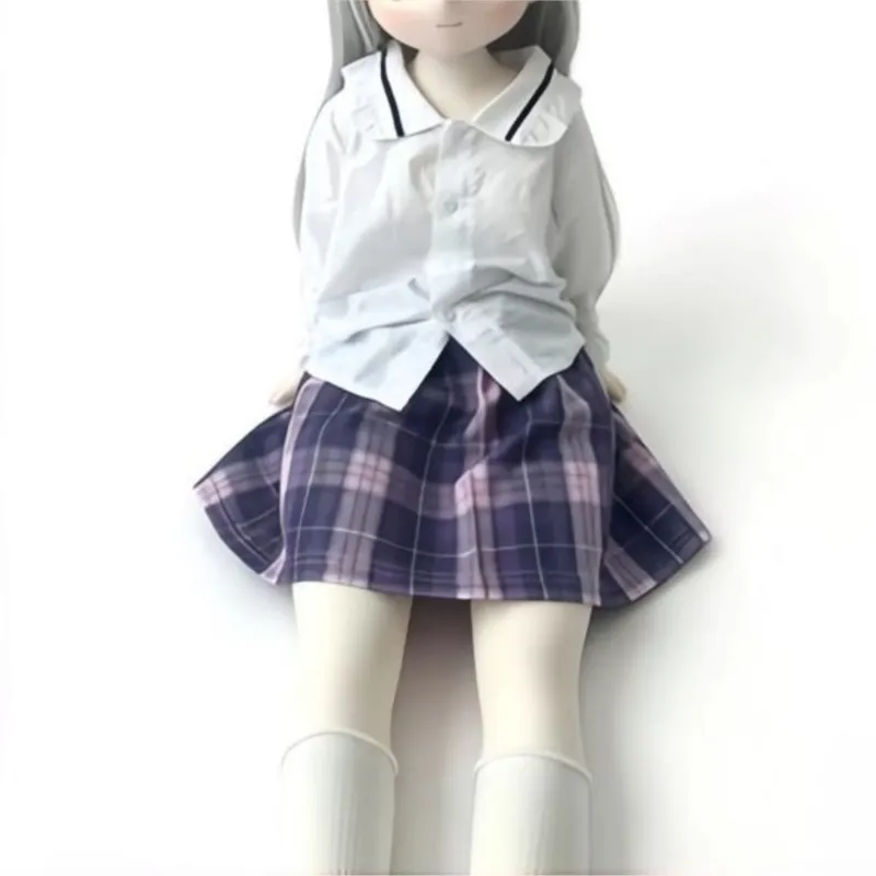 bjd-人形衣装アニメアカデミースタイル人形服-85-センチメートル-120-センチメートル人形-jk-グリッドスカート制服コスプレ衣装ギフトセット