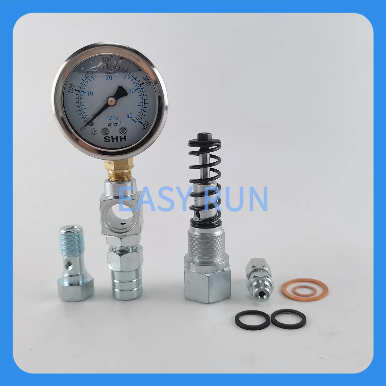 

Насос типа DFEG, Электрический смазочный насос, плунжерный сердечник с универсальной пружиной и манометром