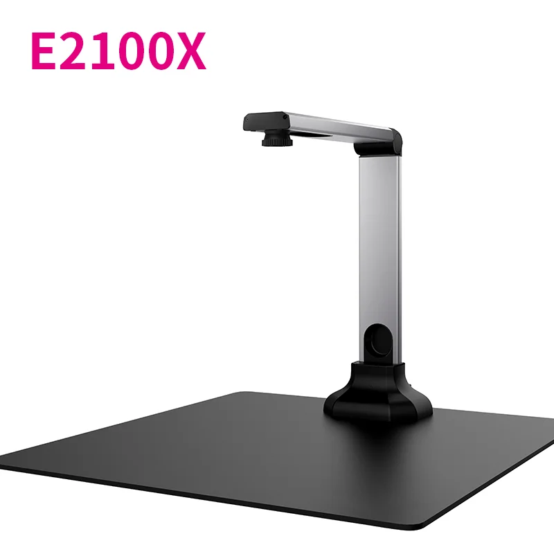 Book Document Camera Scanner E2100X Pro 20MP HD Soft Base Size A3 multi-language Software For Office/School/Bank/Hospital