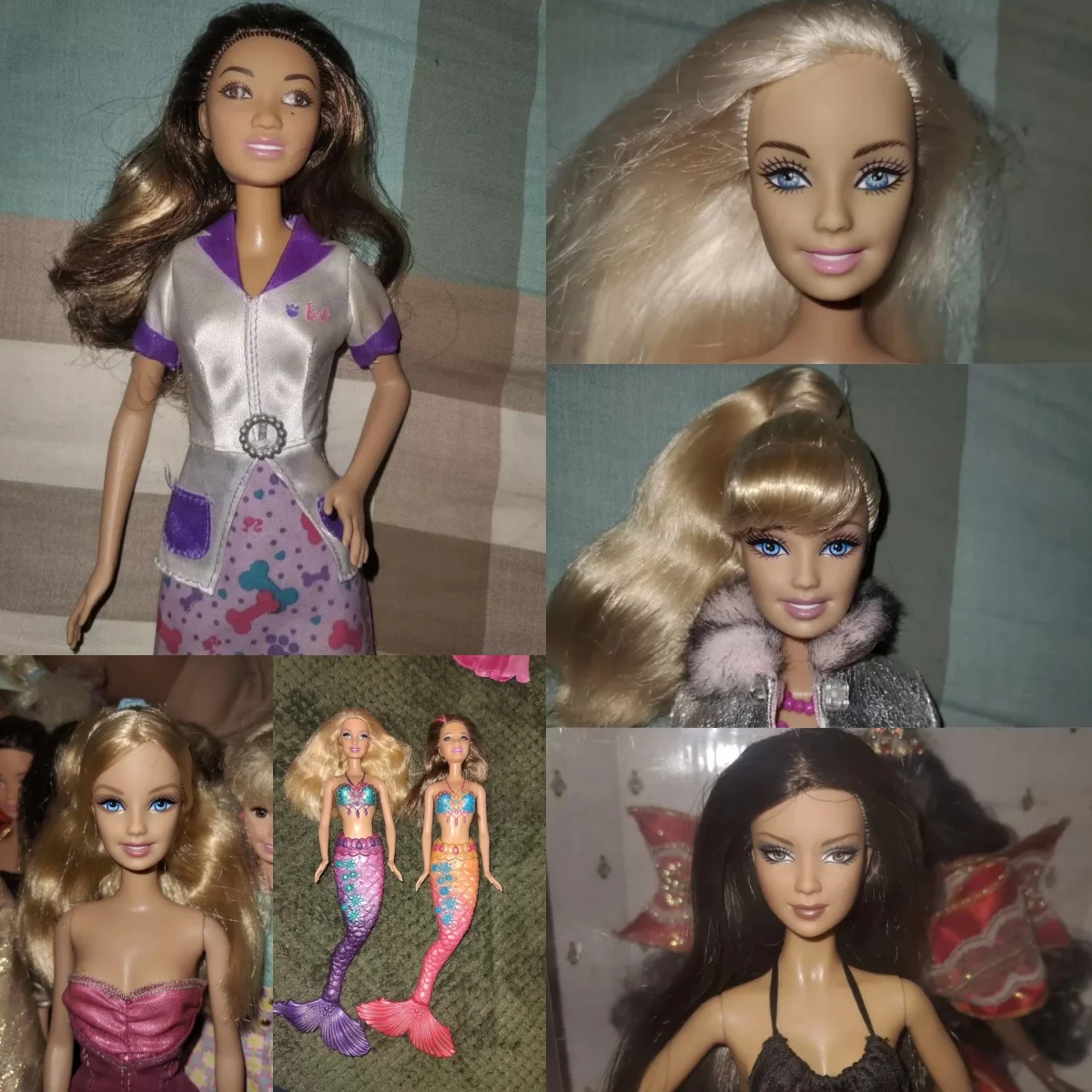 

Not Brand New 1/6 Scale Figure 30cm Collector Edition Head Body Clothing Set Fashion Mania Model Toys Without Original Box