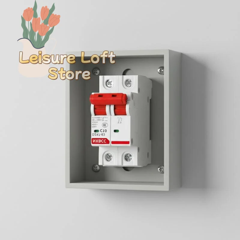 C Type Miniature Circuit Breaker MCB 1P 2P 3P 4P High Efficiency Safety Switch for Workshop Power Distribution Board