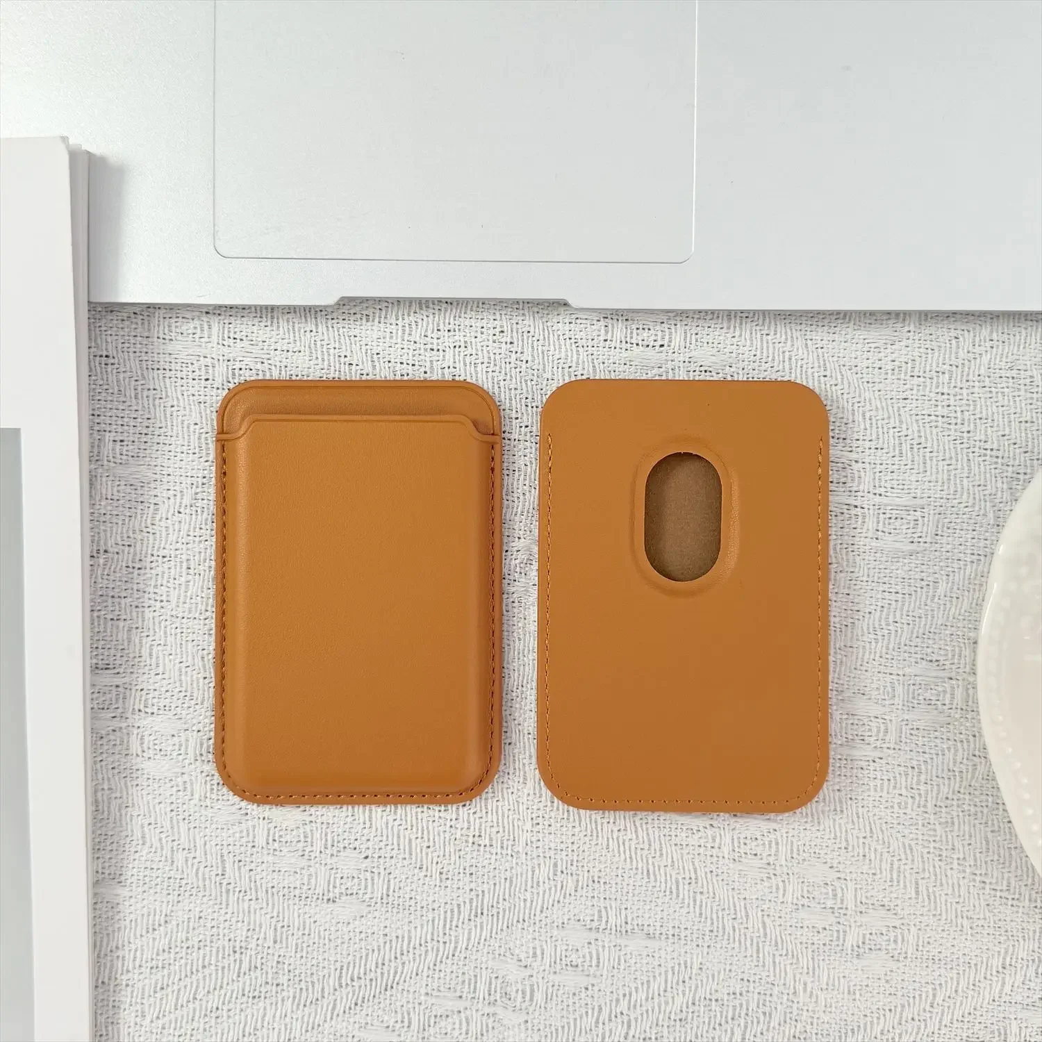 Kartenhalter-Brieftaschen-Lederhülle für Apple iPhone 13 14 15 16 17 18 Pro Max mit starkem Magnetverschluss für Magsafe, Brieftaschen-Rückseitenhülle – Detail 20