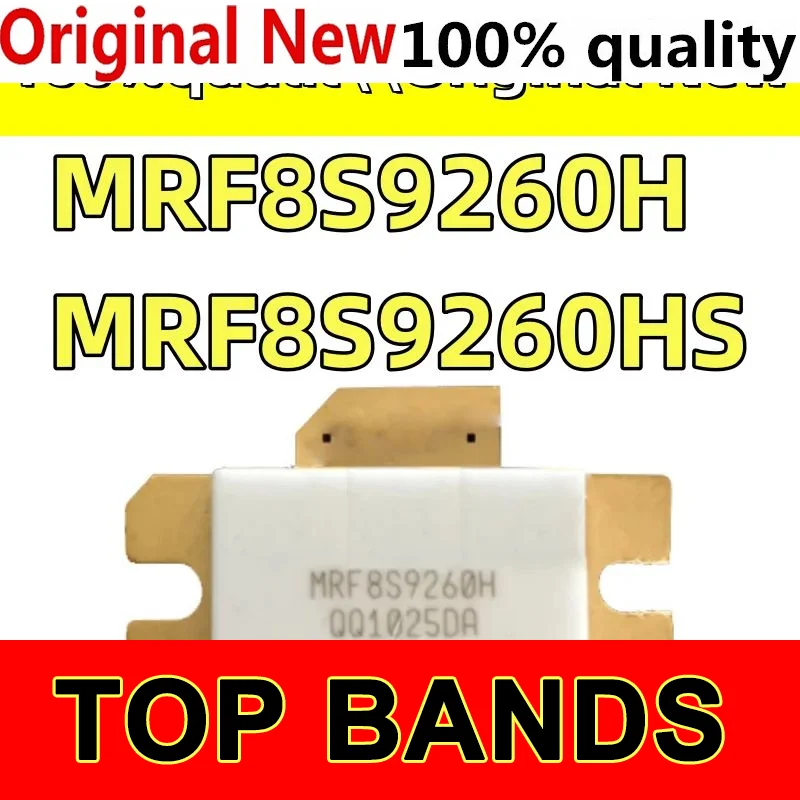 

100% Новый оригинальный транзисторный мод MRF8S9260H MRF8S9260HS MRF8S9260HR3 MRF8S9260HSR3 MRF8S9260HR5 [ FET RF 70V 75W 18.6dB 960MHZ]