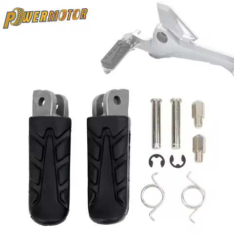Motocross Motorcycle Front Footrests Foot Pegs For Honda CBR500 600 CBR 500R For Varadero XL 1000 V1 V2 V3 V4 V5 Moto Accesorios