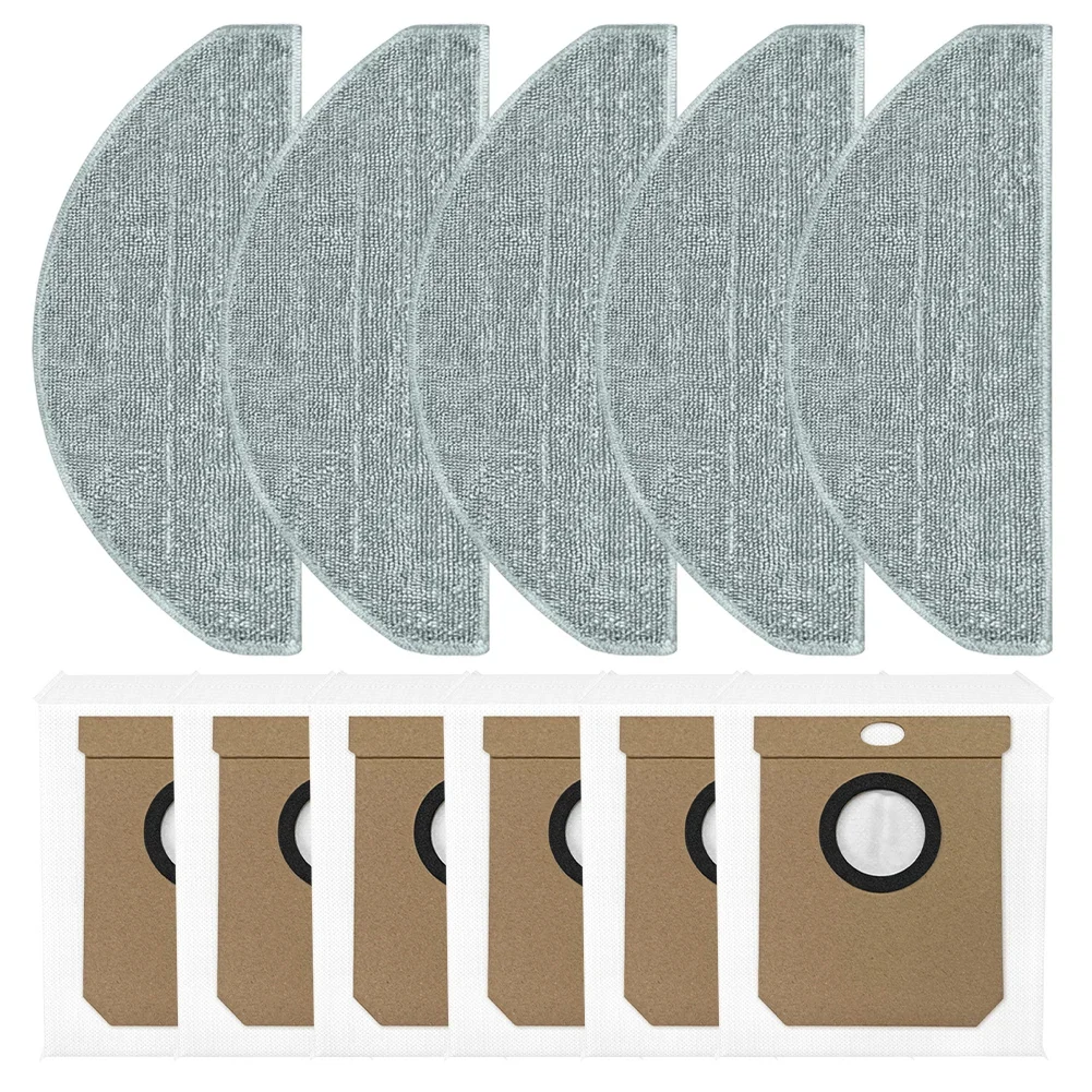 Mop Cloth Dust Bags Kit For DEERMA S30 / For DEM-S30 Vacuum Cleaner Accessories Microfiber Cloth Home Cleaning Appliance Part