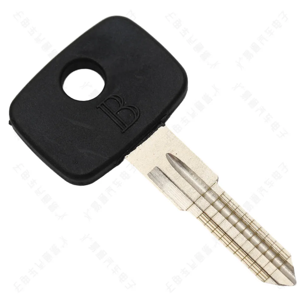 10 pçs ym28 para chave do carro opel linha gravada escala chave tesoura dentes em branco dobrável lâmina chave do carro com alça