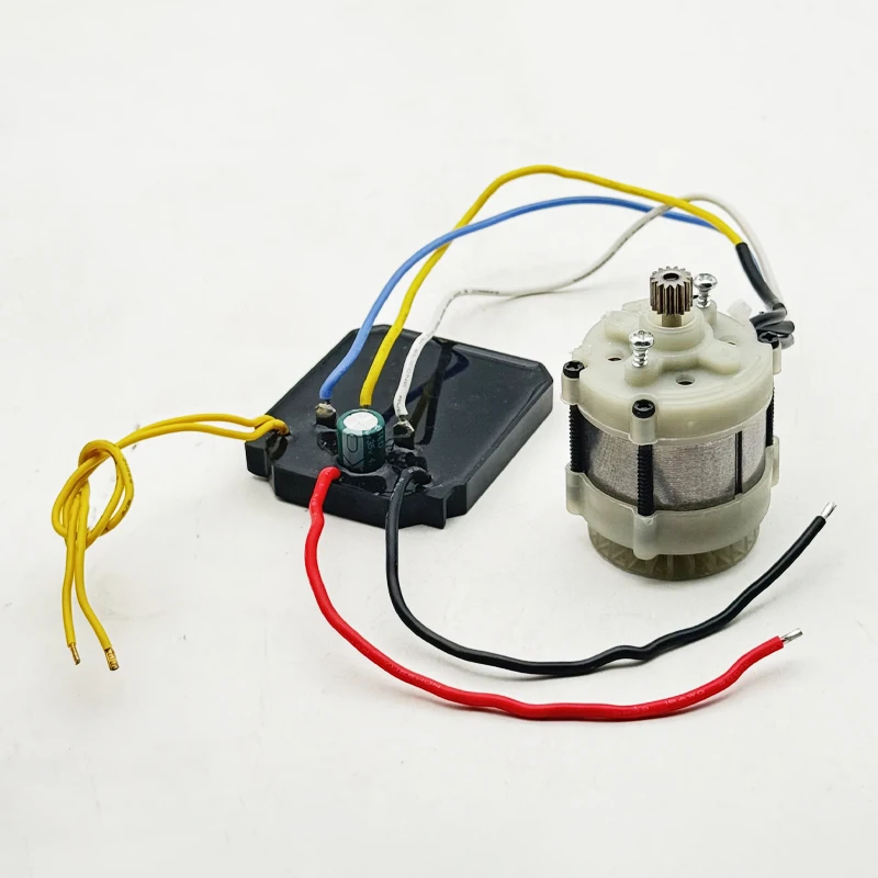 Accessori per utensili elettrici Parti Mini motore per sega elettrica al litio 21V 4 pollici 6 pollici 8 Motore brushless per sega a catena elettrica 14 denti