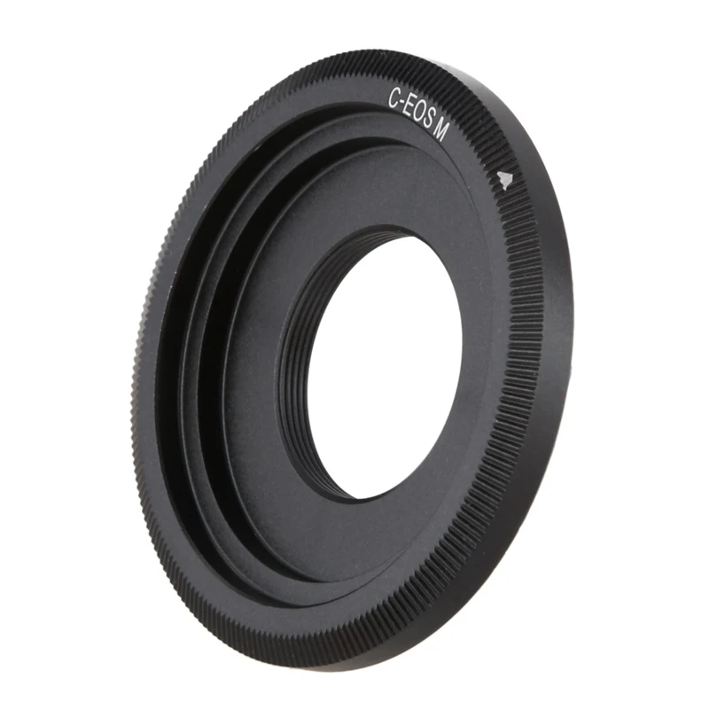 Black C-Mount Cine Movie Lens For Canon EOS M M2 M3 Camera Lens Adapter Ring CCTV Lens C-EOS M